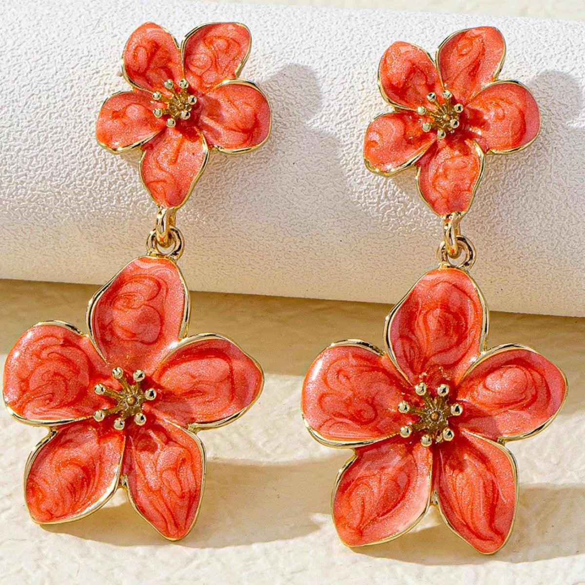 The Petal Drop Earrings – image 4