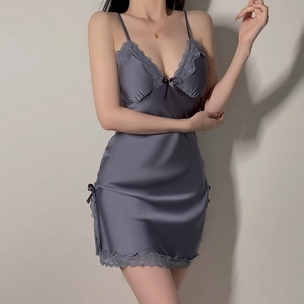 The Satin Slip & Robe