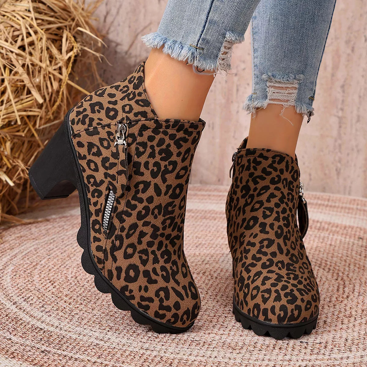 The Block Heel Ankle Boot – image 8