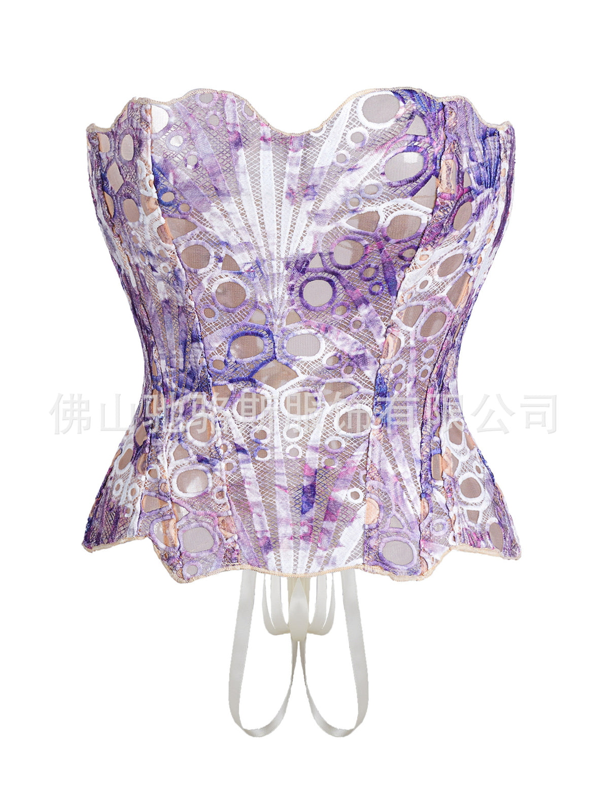 The Lace Cut-Out Corset Top – image 4