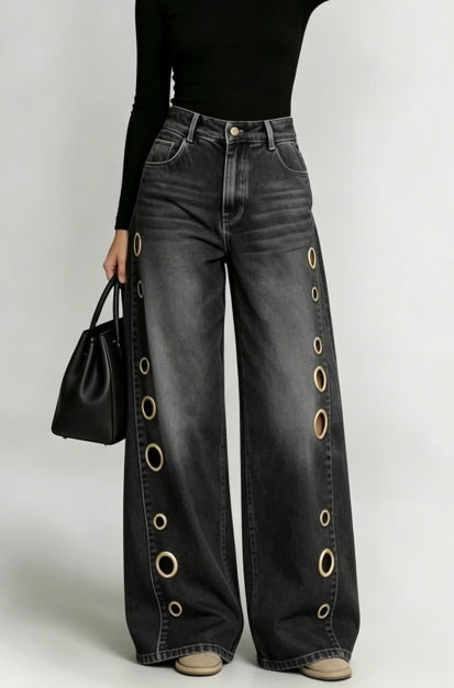 The Grommet Wide-Leg Washed Jean – image 6