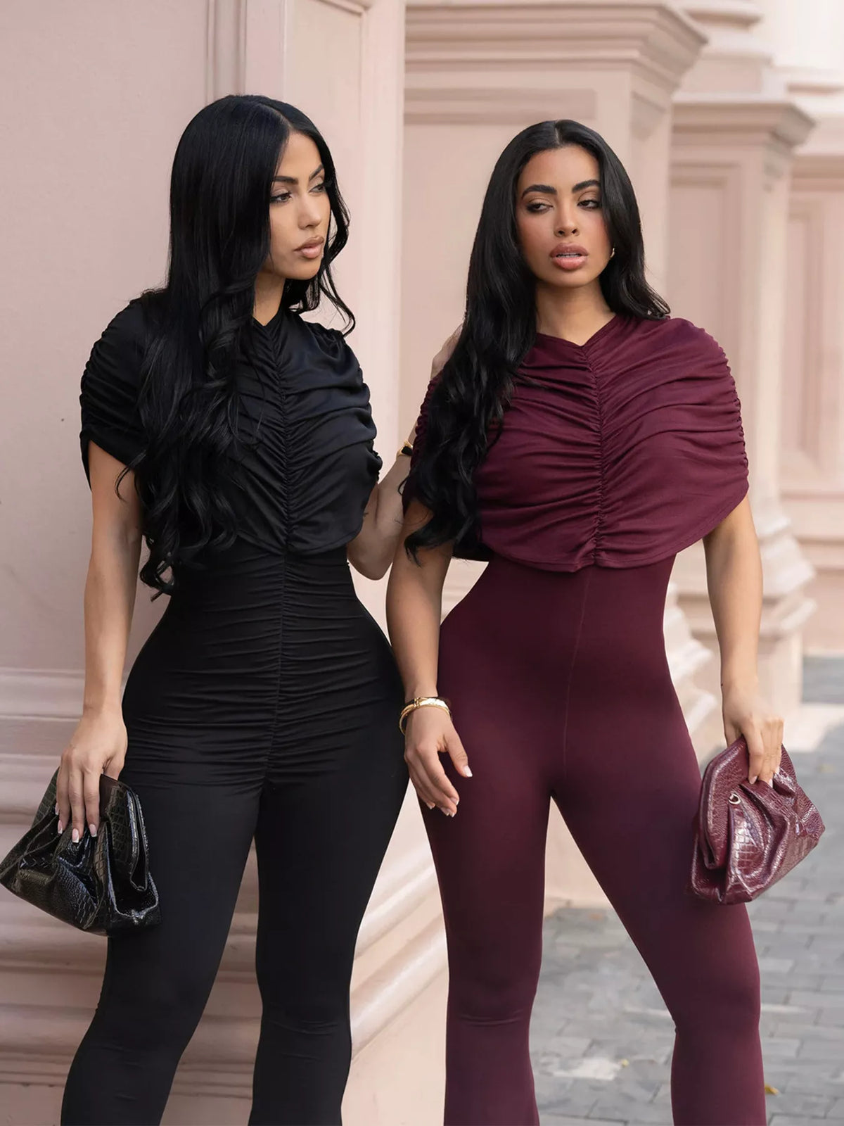 The Ruched Flare Jumpsuit – image 8
