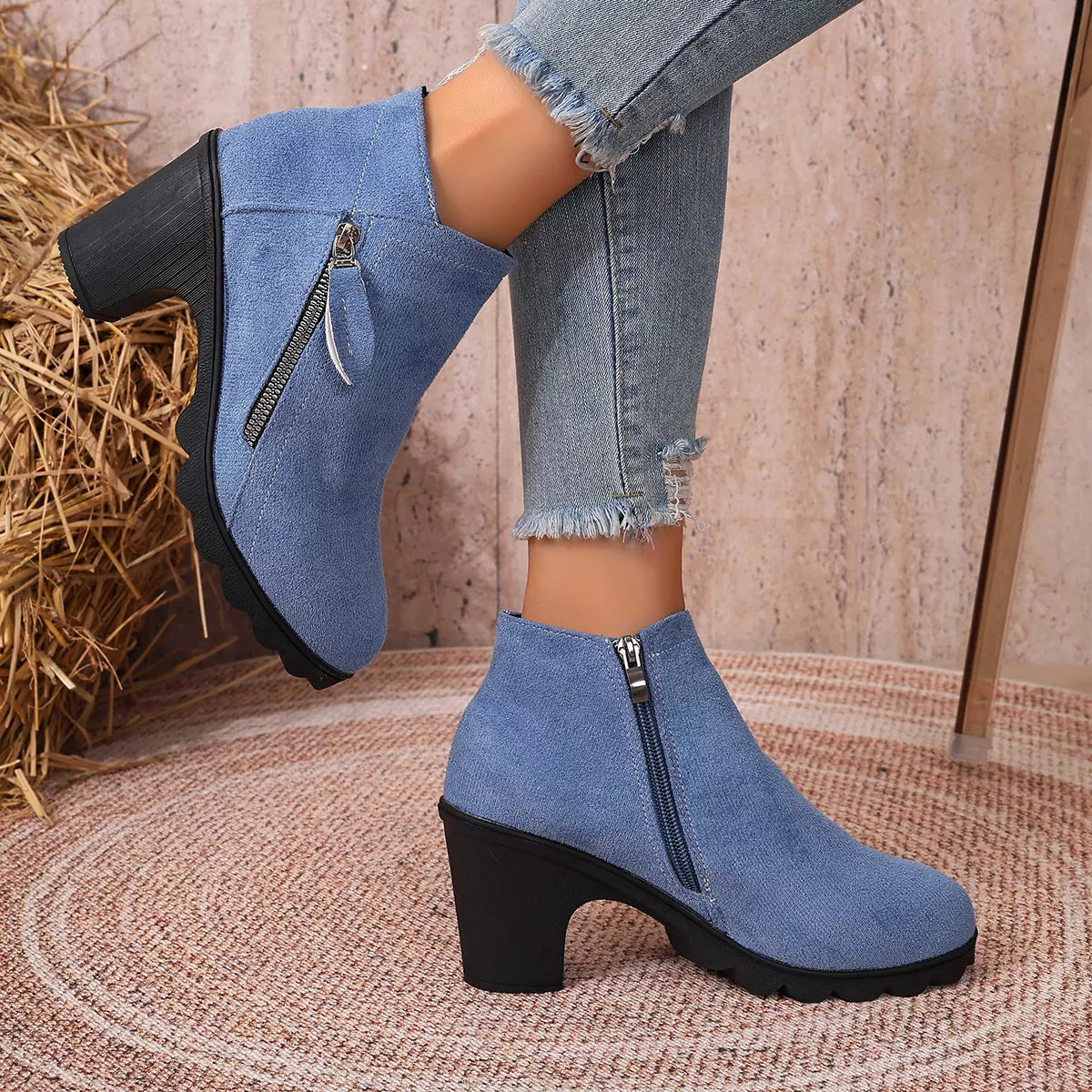 The Block Heel Ankle Boot – image 15