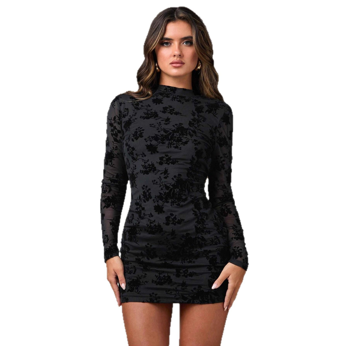 The Gothic Rose Flocked Mesh Mini – image 5
