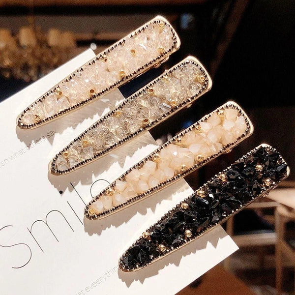 The Crystal Snap Hair Clips