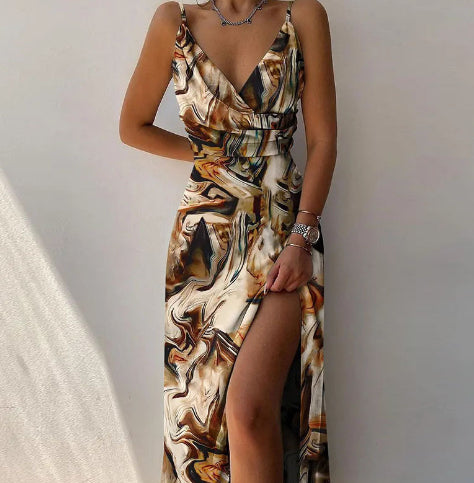 The Sage Satin Slit Slip – image 16