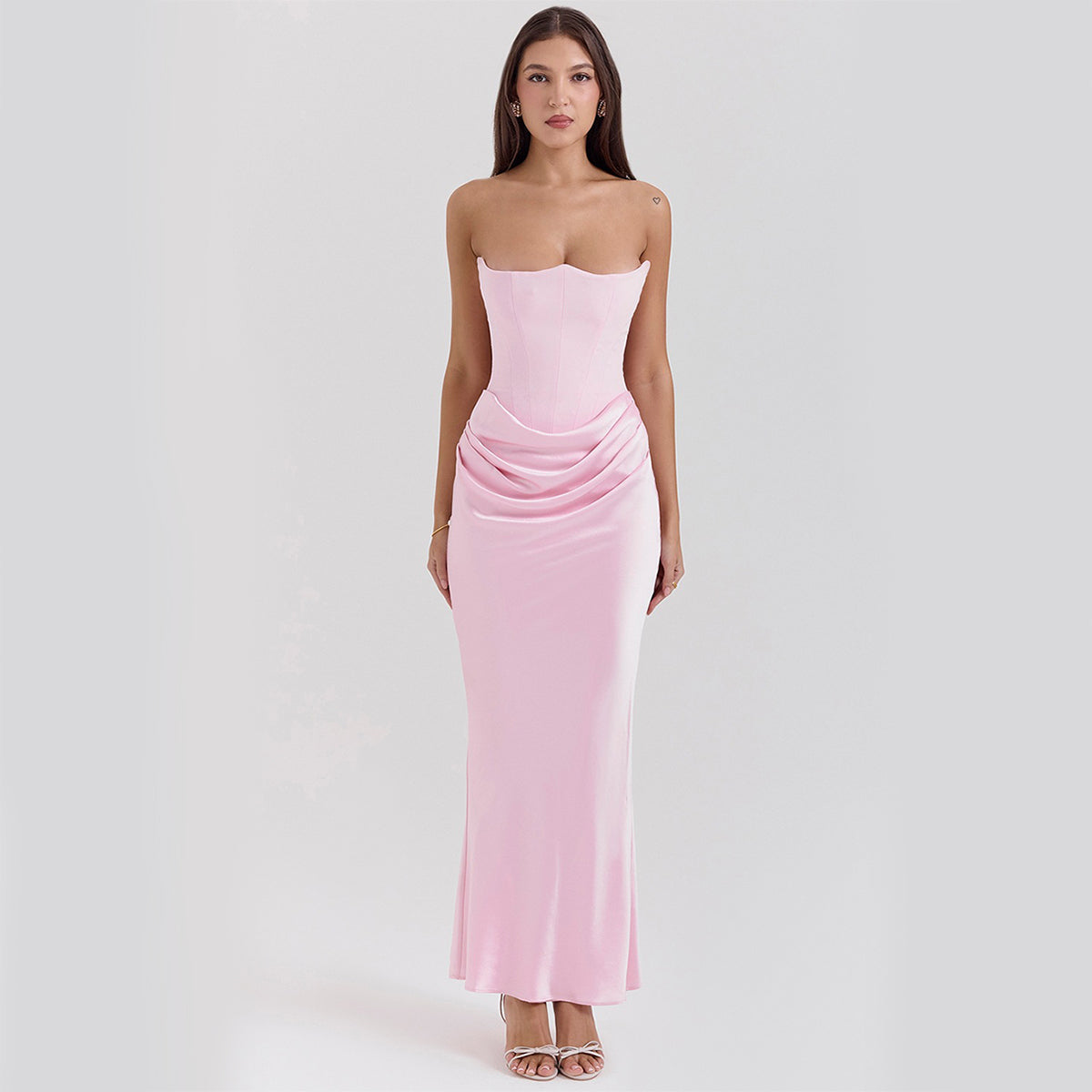 The Scarlet Bandeau Column Maxi – image 11