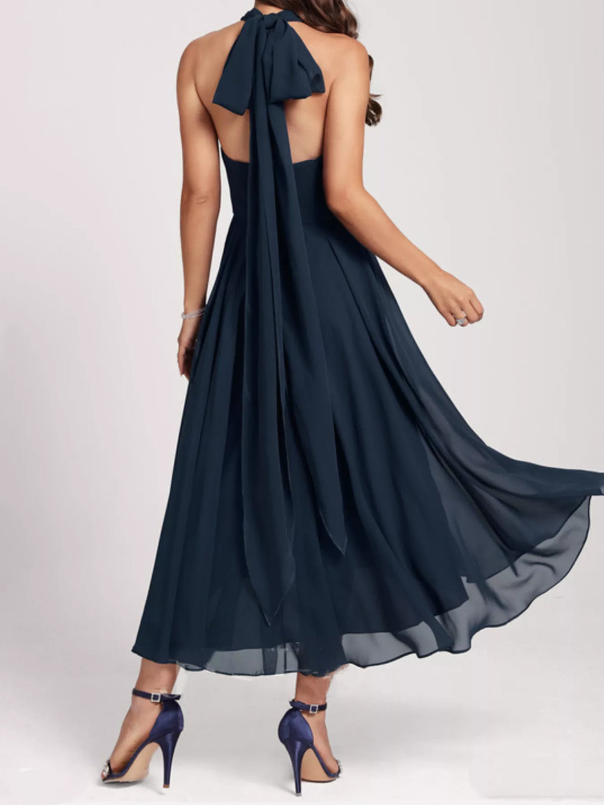 The One-Shoulder Chiffon Midi – image 6