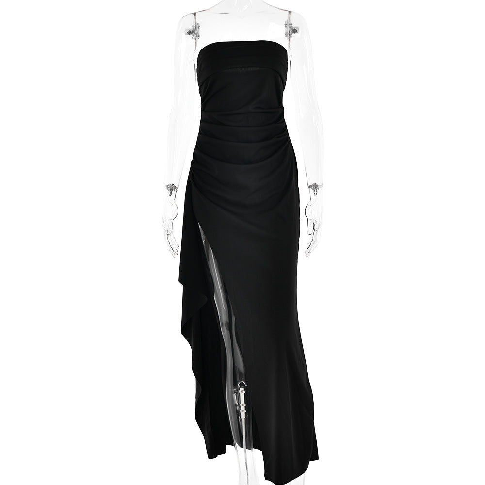 The Noir Strapless Split Maxi – image 2