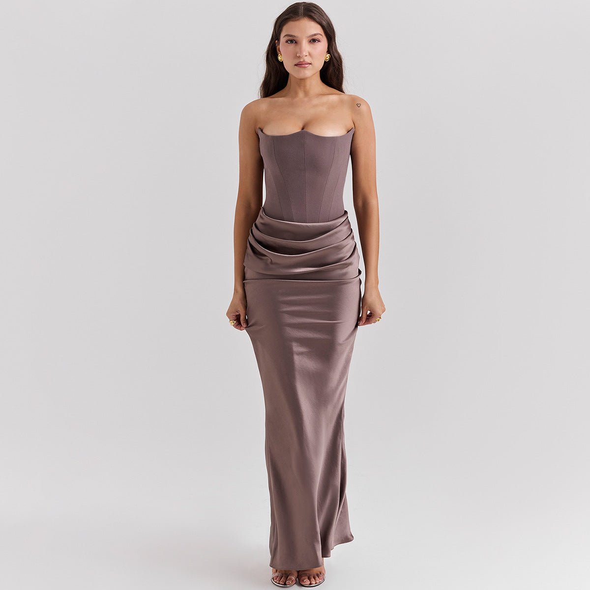 The Scarlet Bandeau Column Maxi – image 4