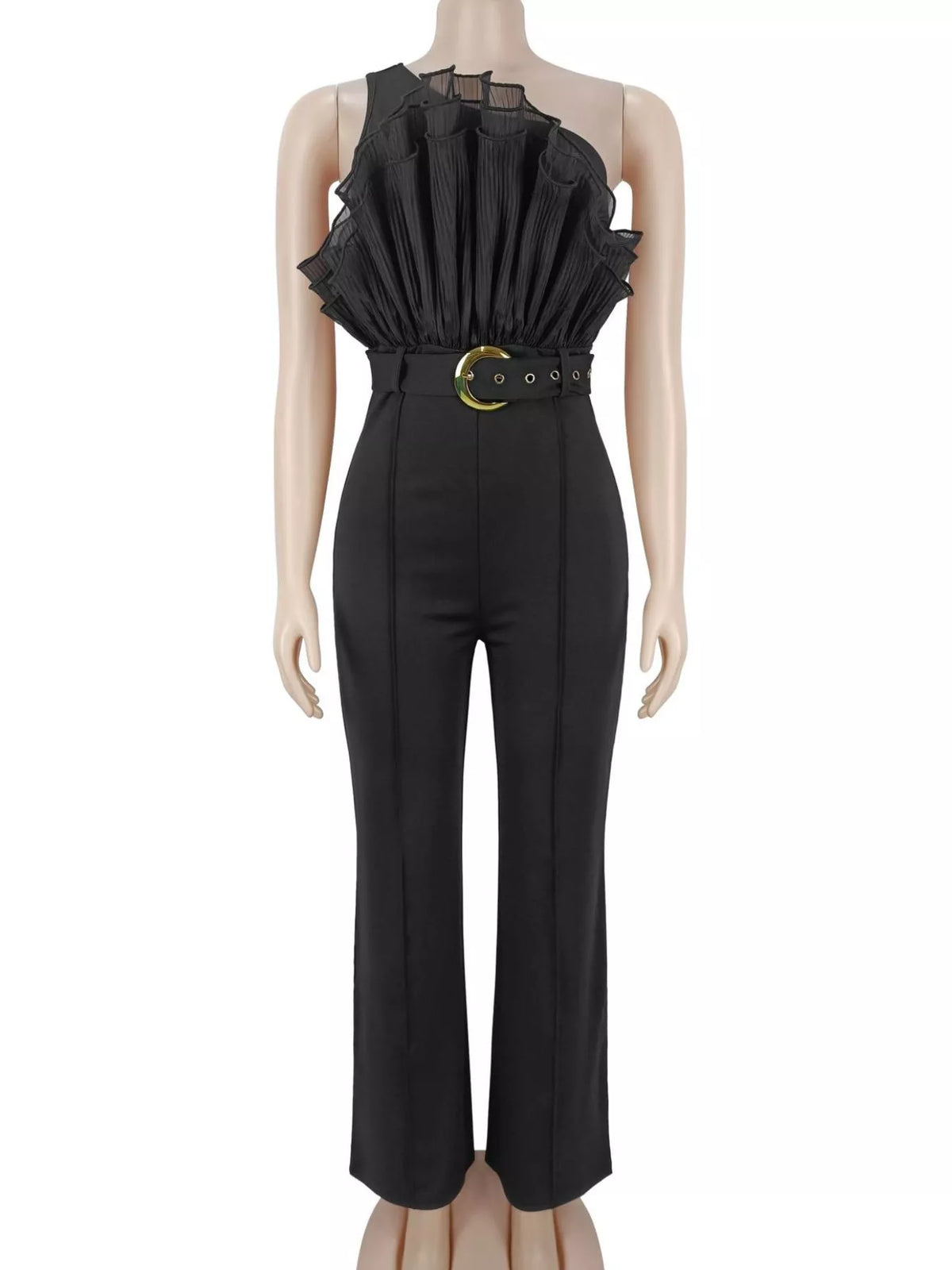 The Ruffle One-Shoulder Jumpsuit – image 4