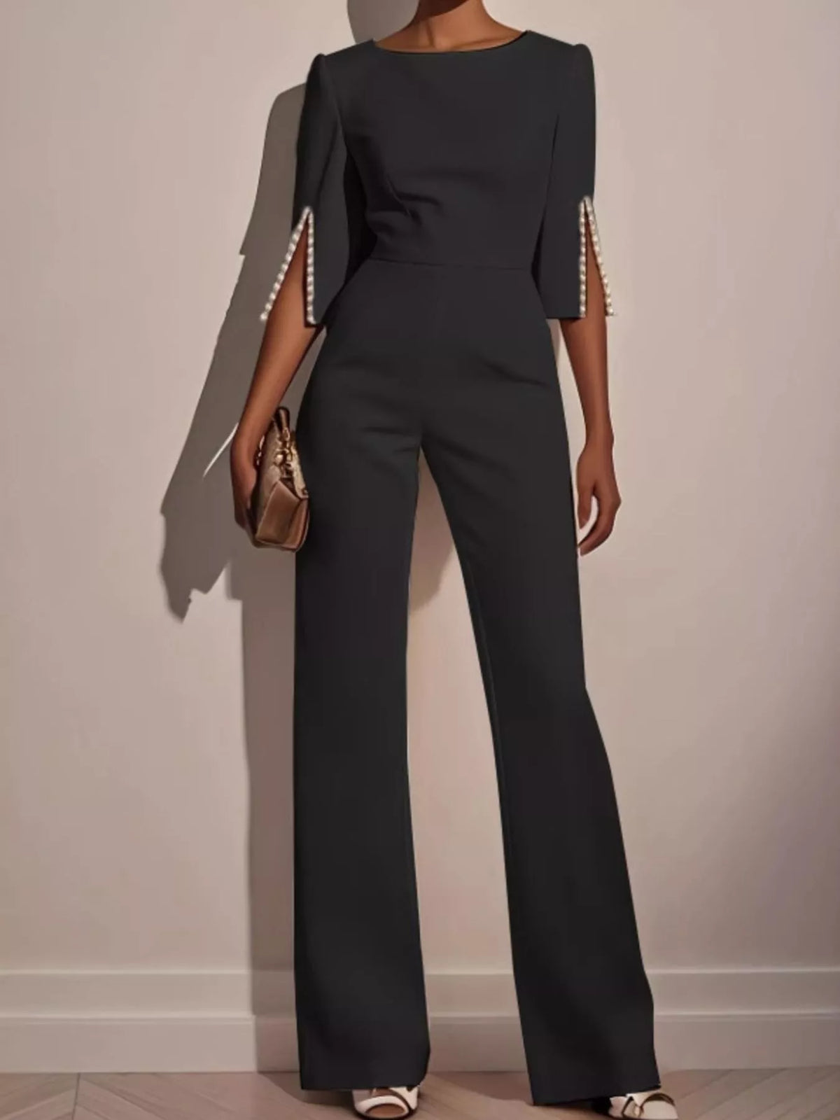 The Split-Sleeve Jumpsuit – image 1