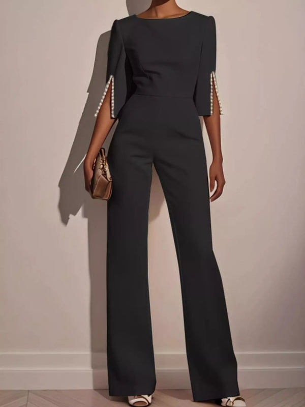 The Split-Sleeve Jumpsuit