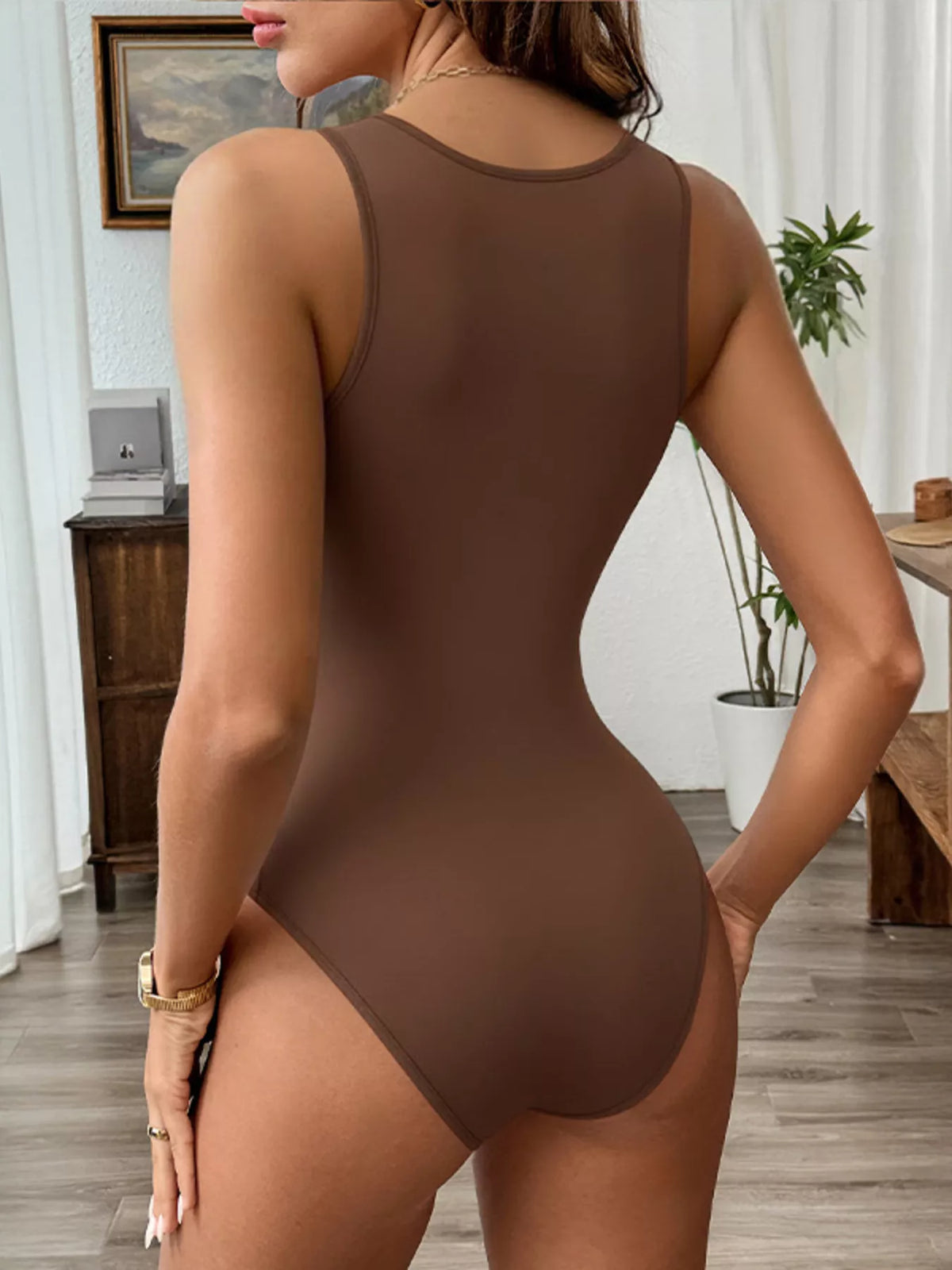 The Plunge Cowl Bodysuit – image 6