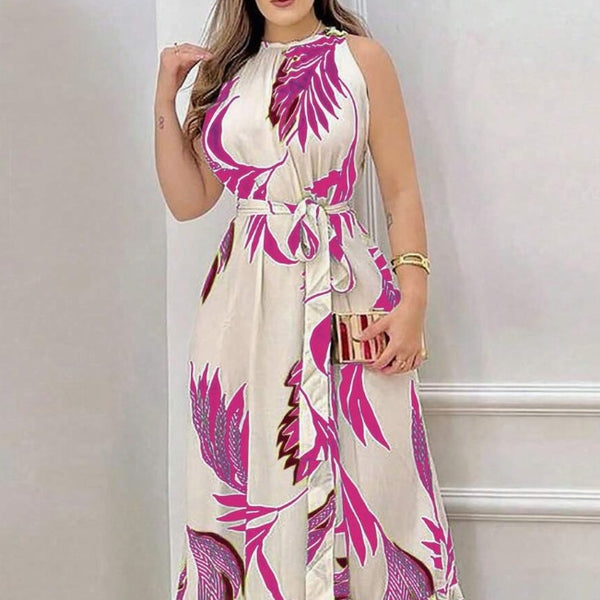 The Palm Springs Halter Maxi