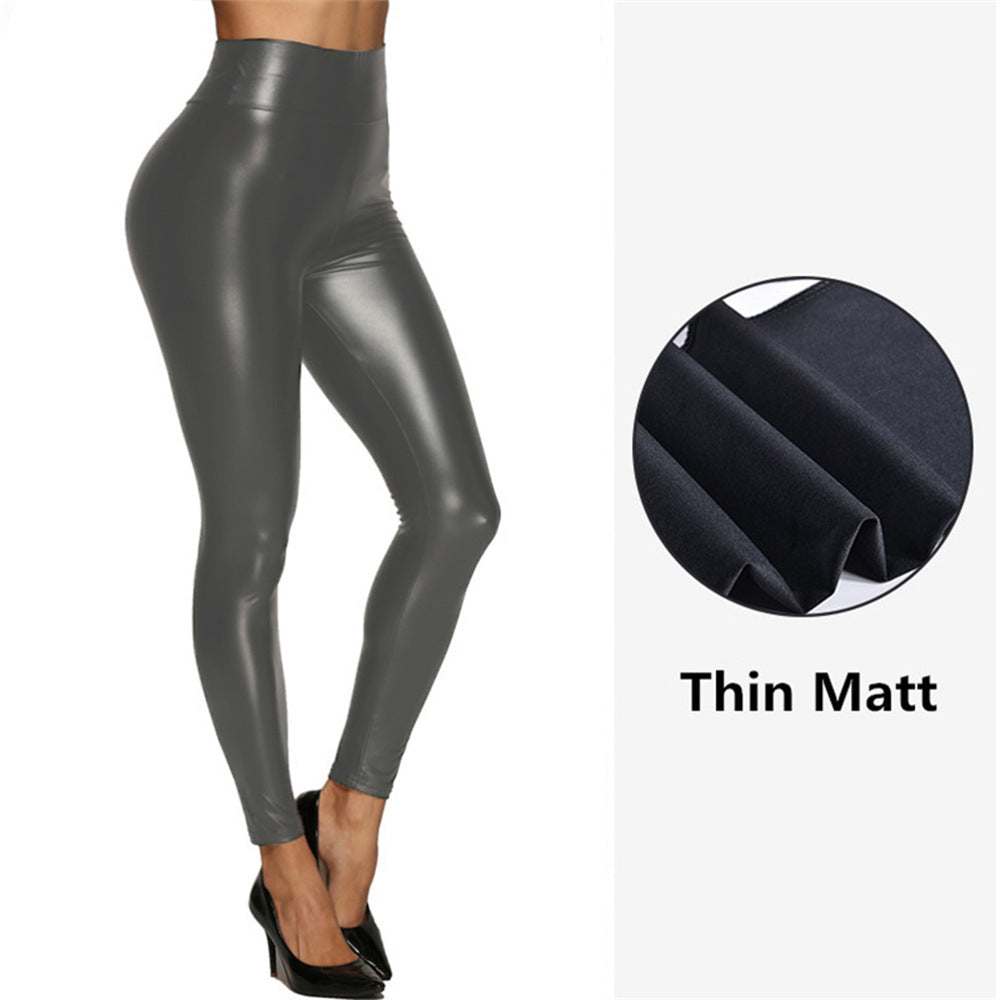 The Second-Skin Faux-Leather Legging – image 9