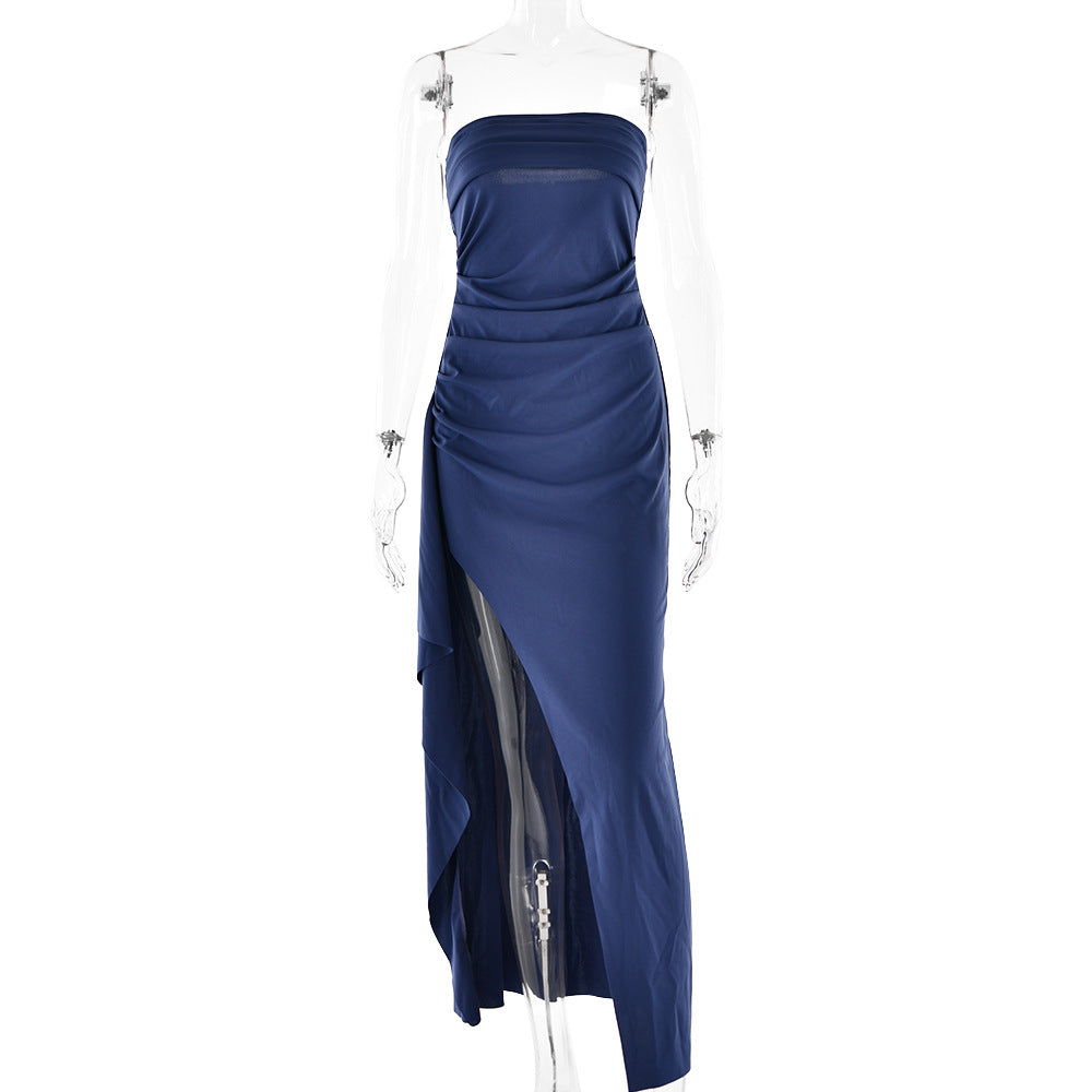 The Noir Strapless Split Maxi – image 8