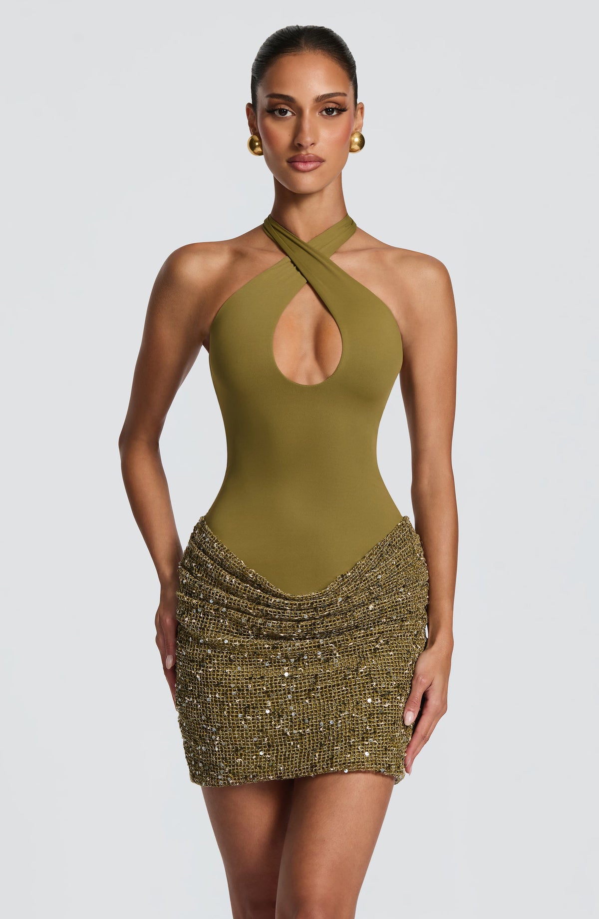 The Cocoa Cross-Strap Sequin Mini – image 5