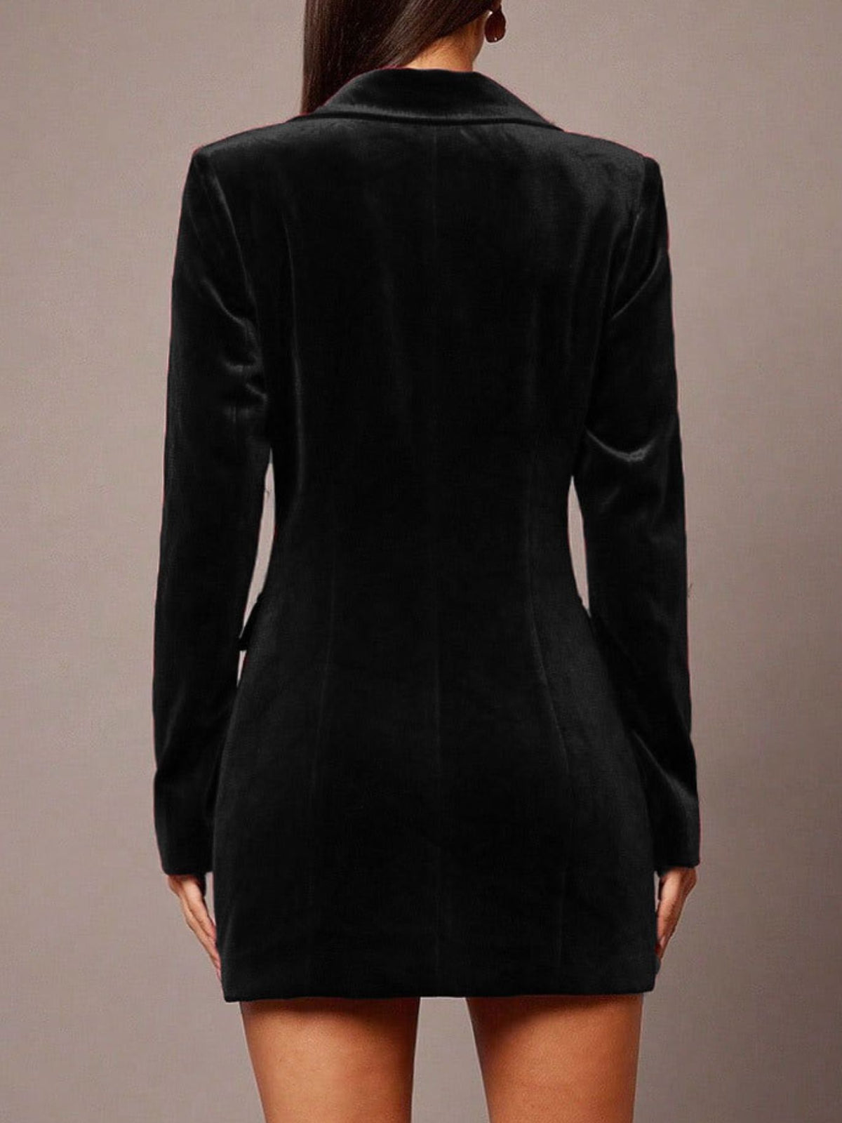 The Sovereign Velvet Blazer Dress – image 10