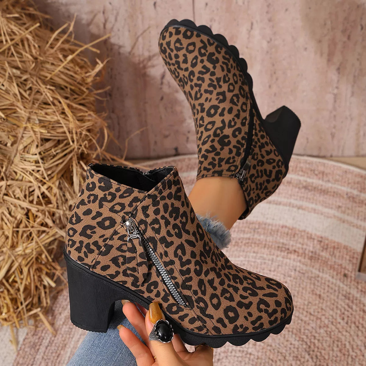 The Block Heel Ankle Boot – image 9
