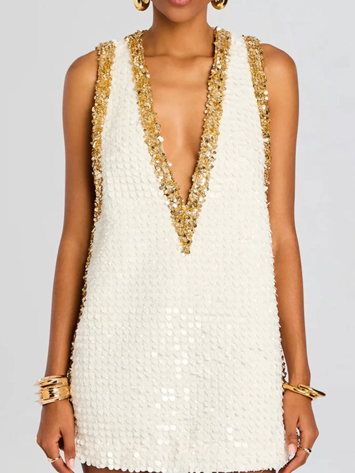 The Midas Embellished Plunge Mini – image 2