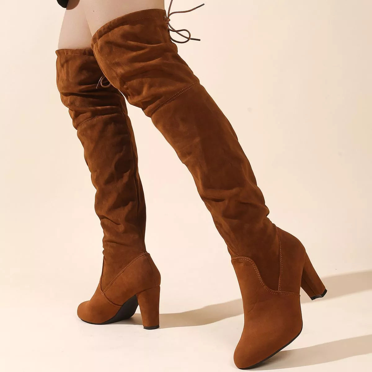 The Over-the-Knee Suede Boot – image 17