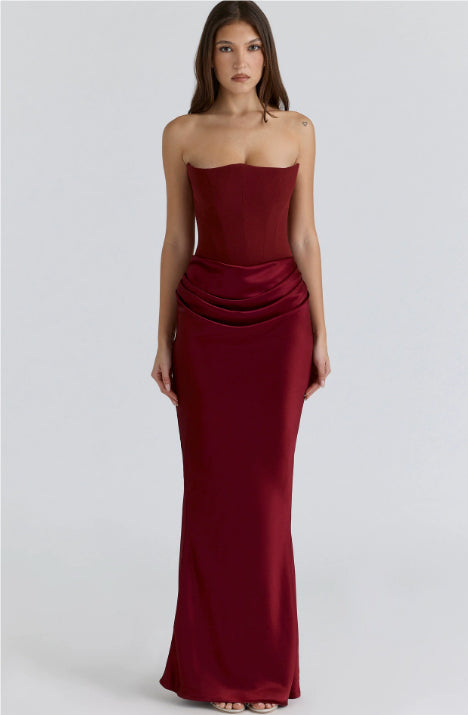 The Scarlet Bandeau Column Maxi – image 15