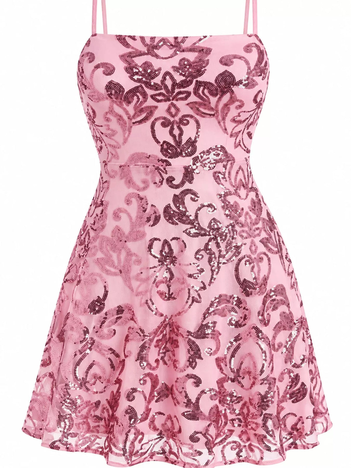 The Prism Square-Neck Sequin Mini – image 15