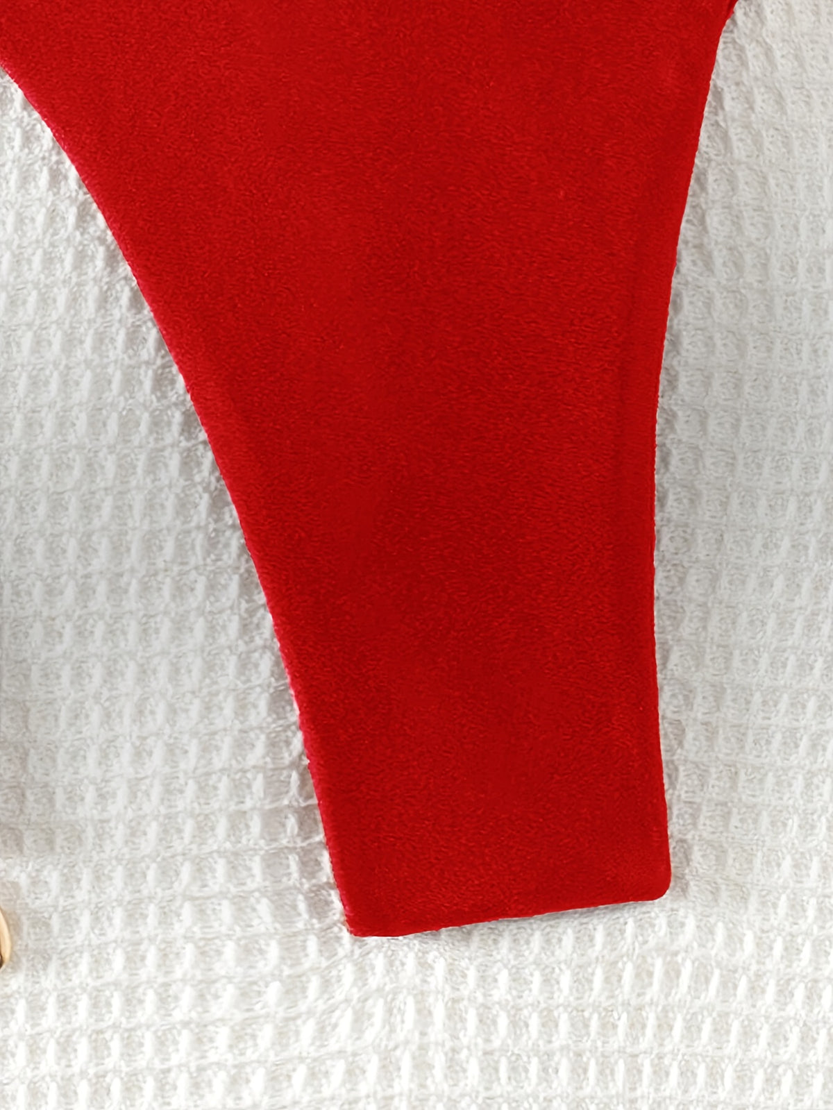The Riviera Red Tie Triangle Bikini – image 3