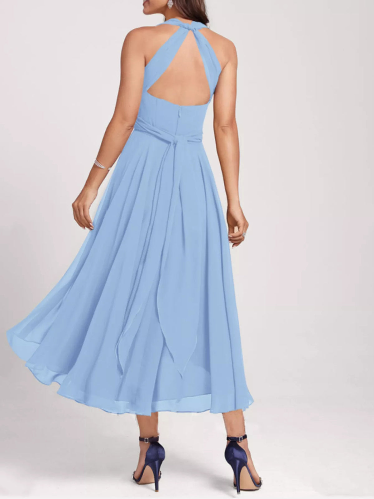 The One-Shoulder Chiffon Midi – image 15