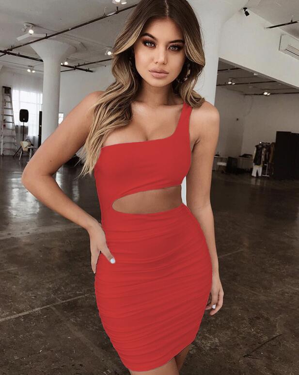 The Ibiza Cut-Out One-Shoulder Mini – image 2