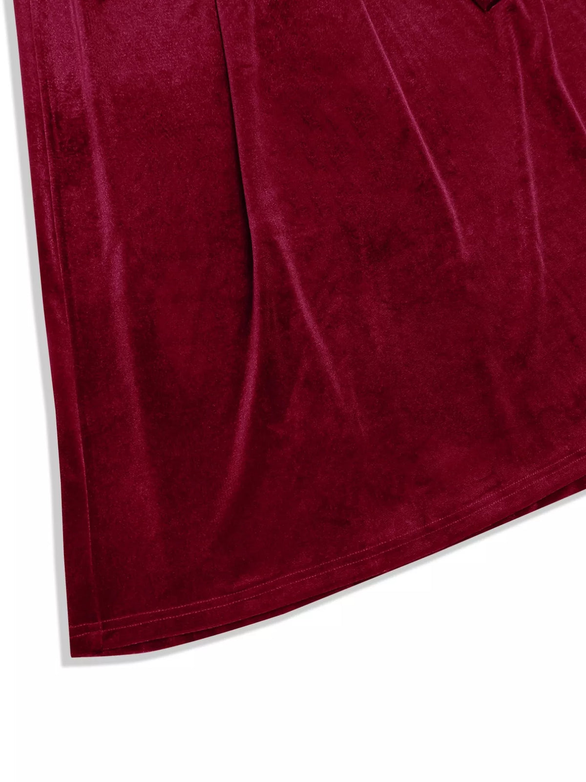 The Merlot Velvet Wrap Maxi – image 5