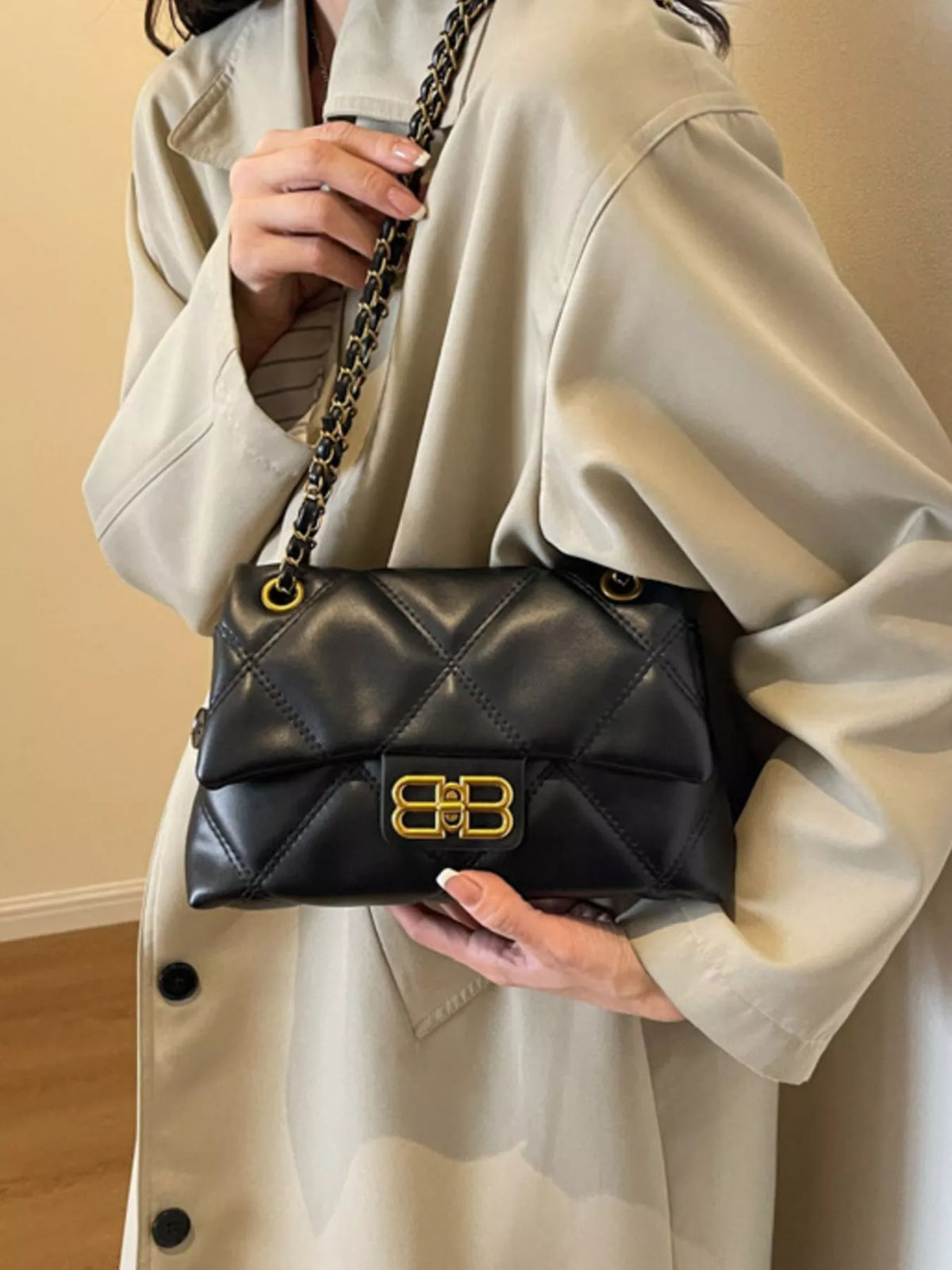 The Quilted Flap Bag – image 5