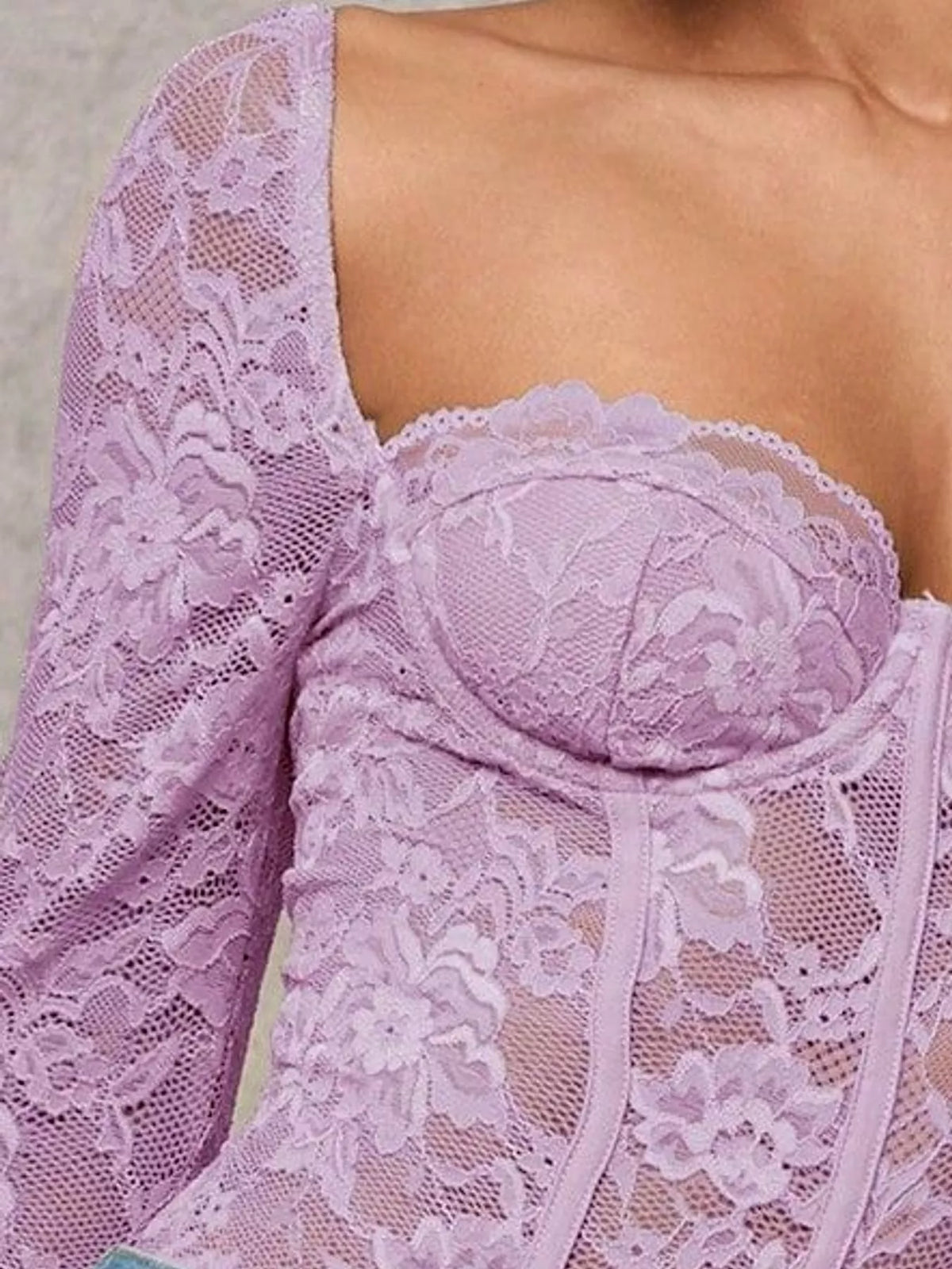 The Lace Corset Bodysuit – image 15