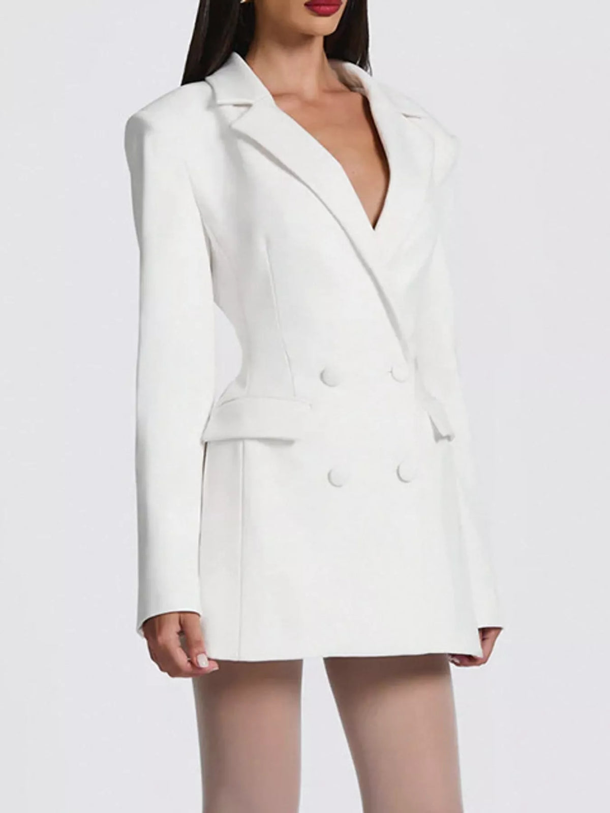 The Tailored Blazer Mini Dress – image 9
