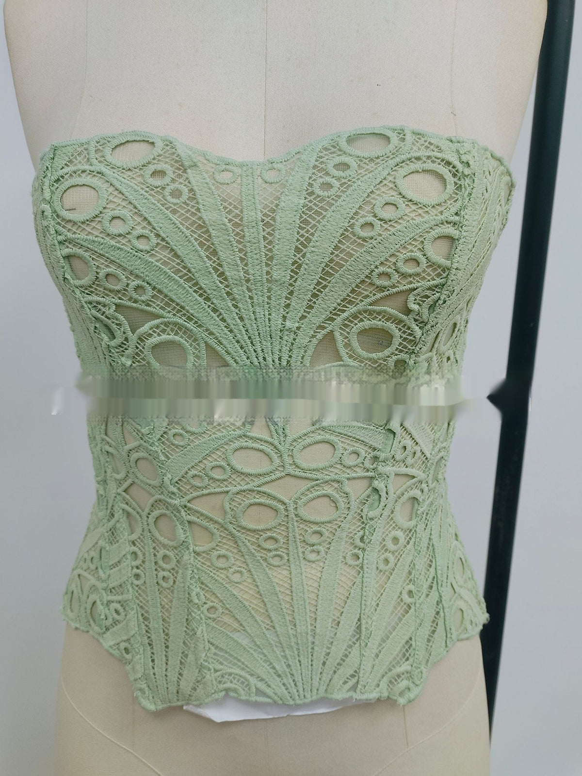 The Lace Cut-Out Corset Top – image 9