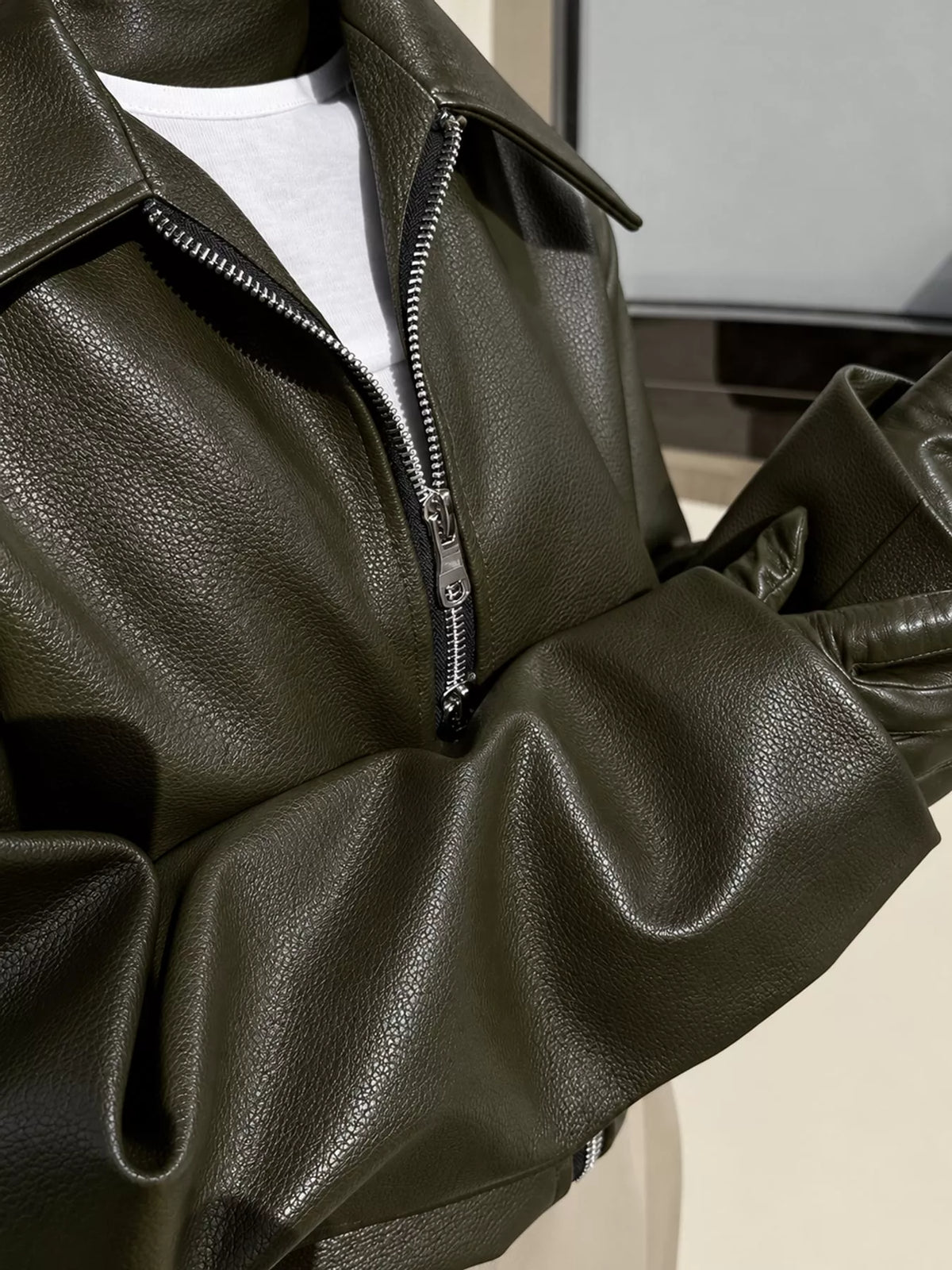 The Soho Faux Leather Jacket – image 16