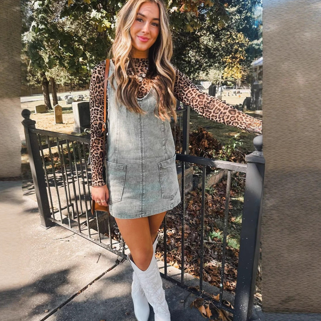 The Wildcat Leopard Mesh Top – image 5