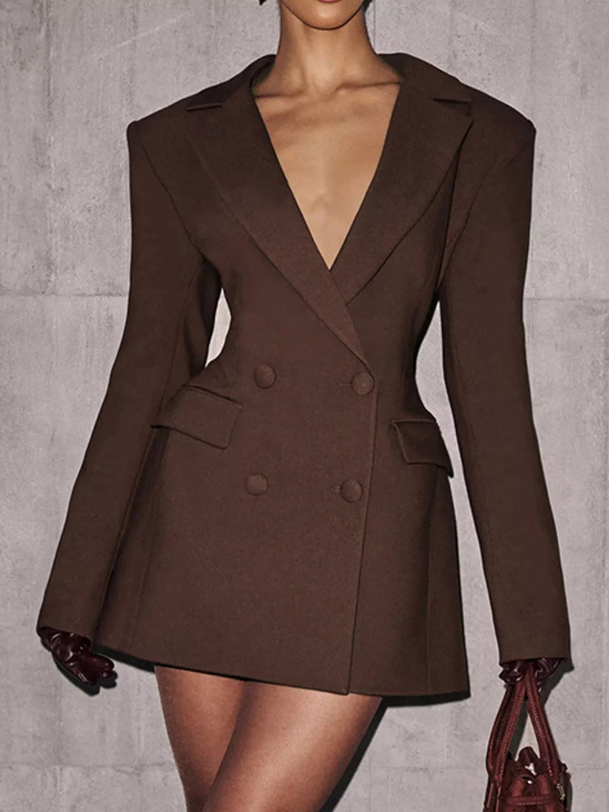 The Tailored Blazer Mini Dress – image 12