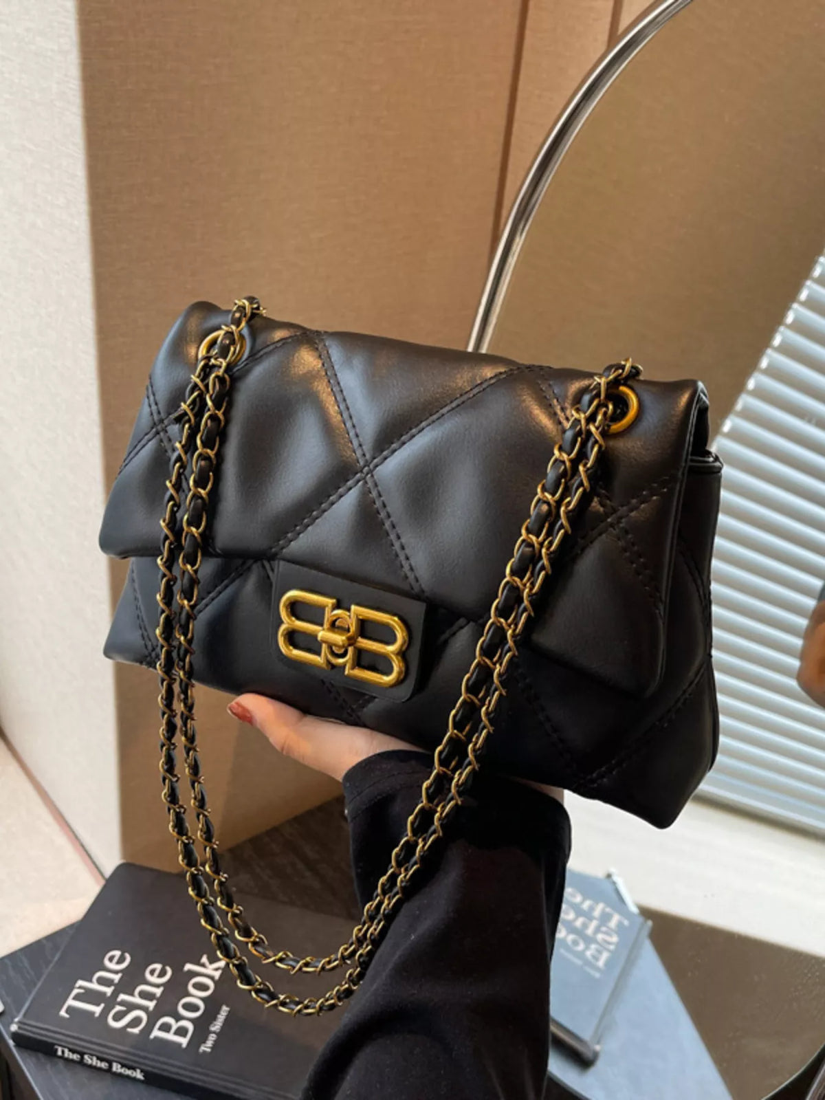 The Quilted Flap Bag – image 3