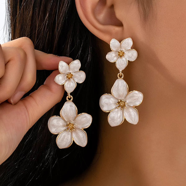 The Petal Drop Earrings