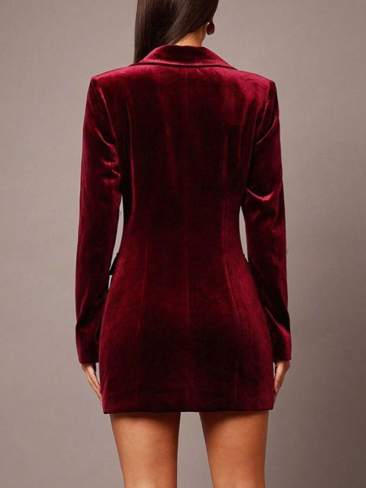 The Sovereign Velvet Blazer Dress – image 6