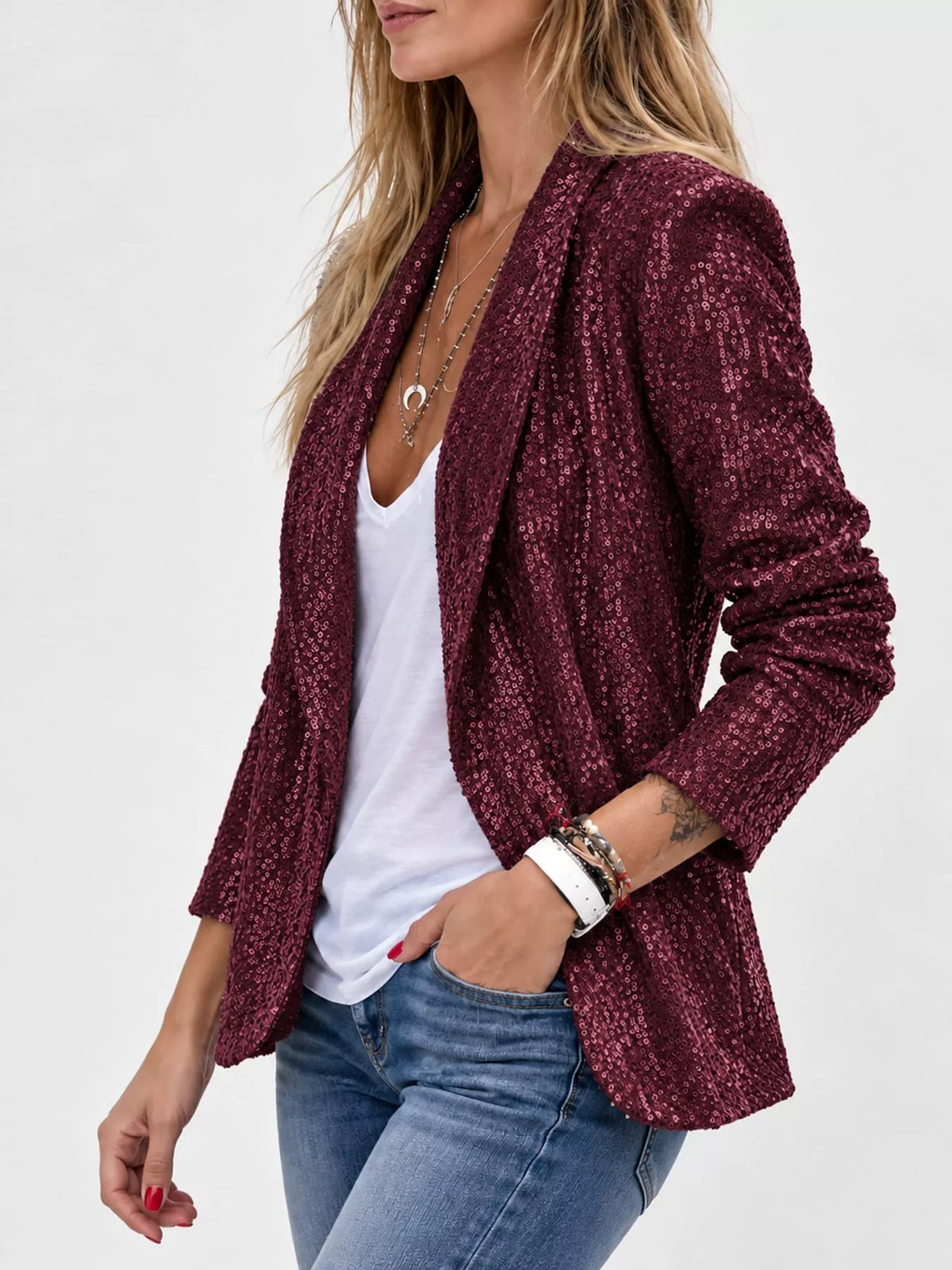 The Spotlight Sequin Blazer – image 6