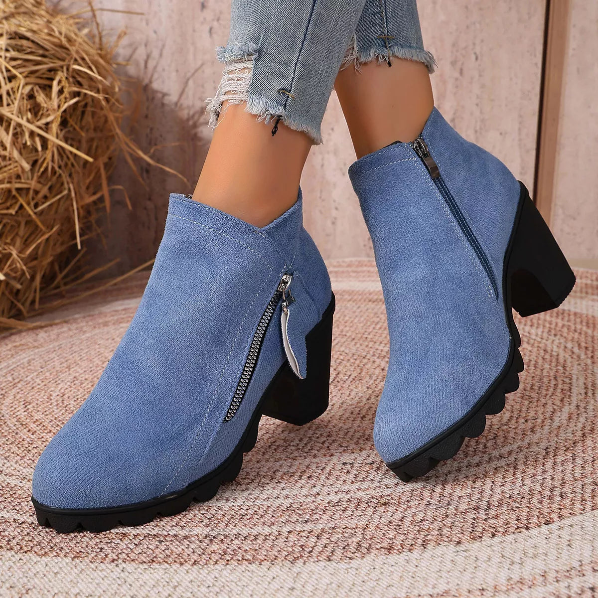 The Block Heel Ankle Boot – image 16