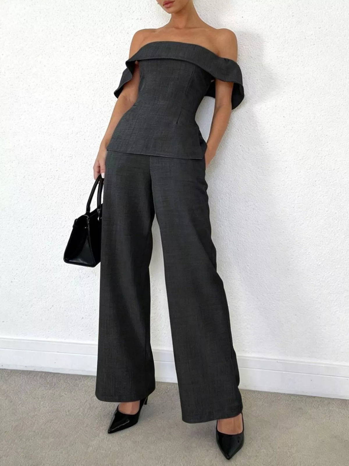 The Off-Shoulder Wide-Leg Set – image 1