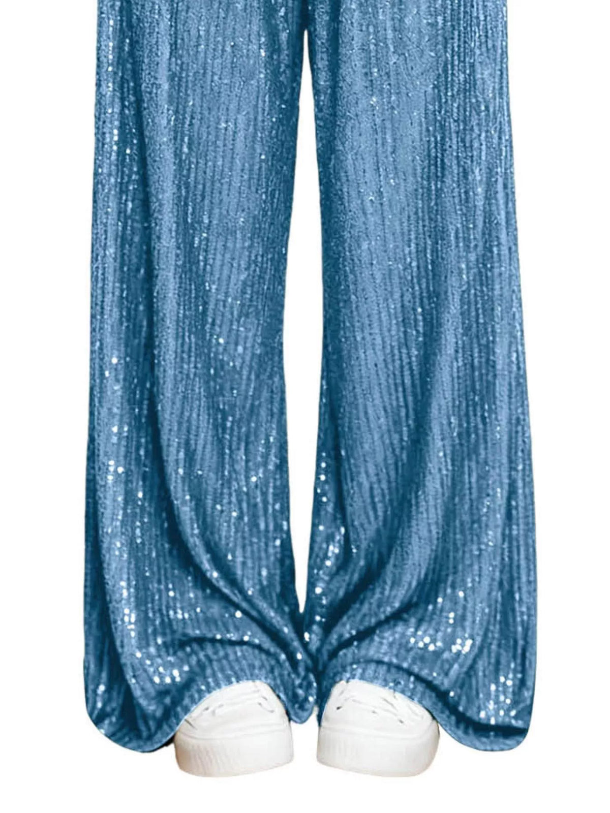 The Champagne Sequin Wide-Leg Pants – image 21