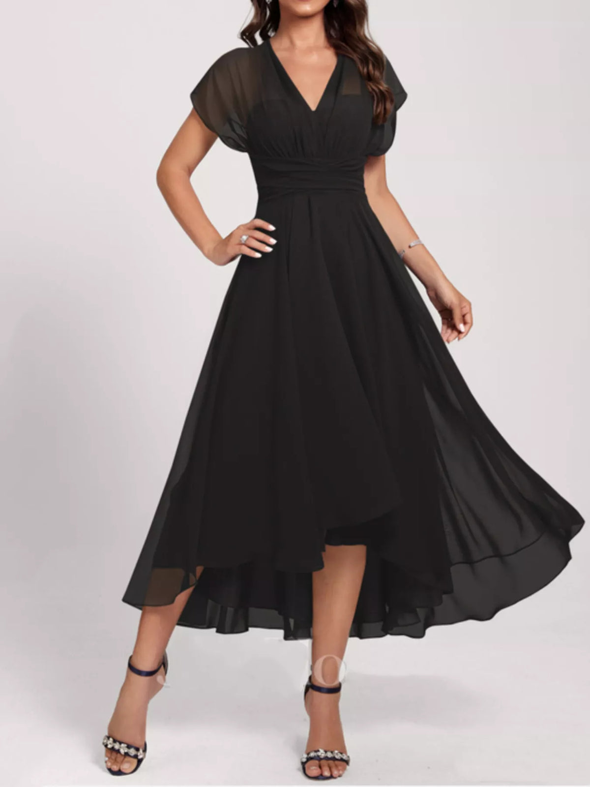 The One-Shoulder Chiffon Midi – image 7