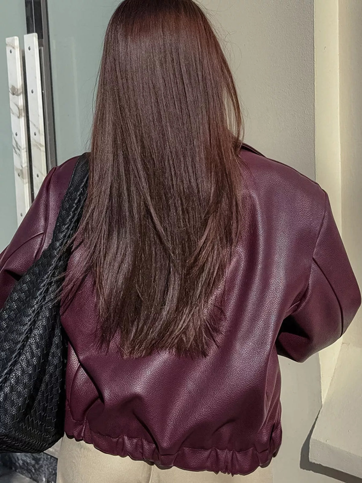 The Soho Faux Leather Jacket – image 5