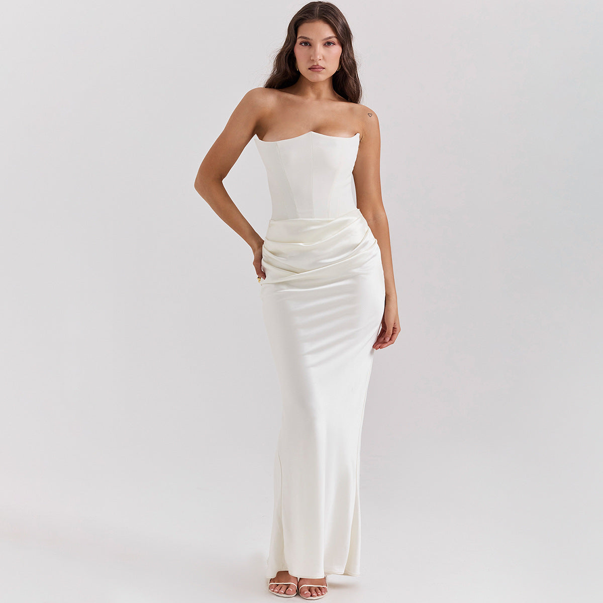 The Scarlet Bandeau Column Maxi – image 9