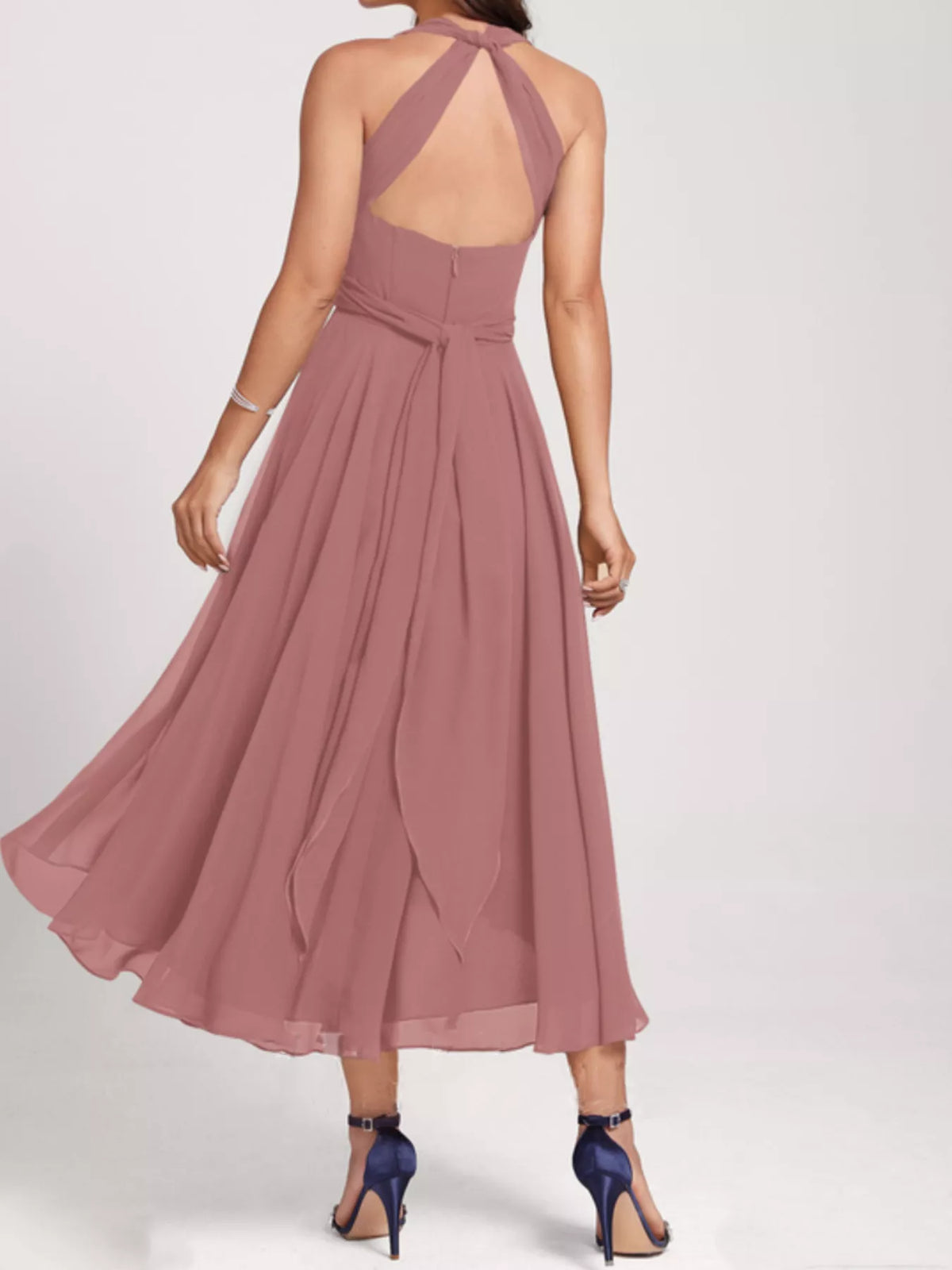 The One-Shoulder Chiffon Midi – image 19